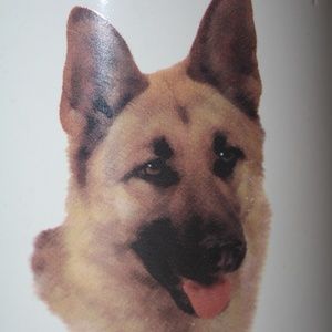 Pet Mug/Cup. German Shepherd on front, fur babies.